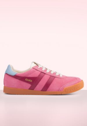 Gola Elan Suede sneakers in bubblegum roze