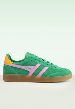 Gola Viper Suede sneakers in groen