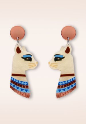 Bastet the Protector oorbellen