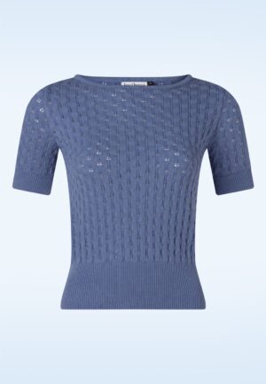 Ella Knit top in lavendel