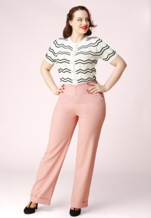 Topvintage exclusive ~ Adeline pantalon in lichtroze