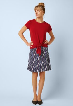 Fifi border rok in mazarine