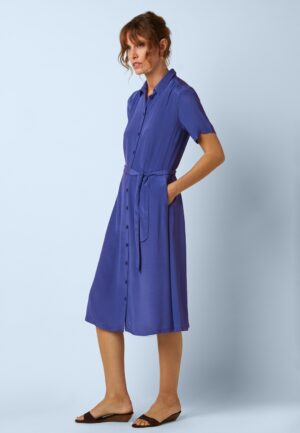 Olive Sista midi jurk in Amparo Blue