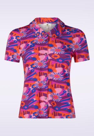 Chemise Leona blouse in Dolce Vita