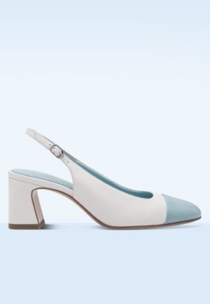 Sugar Sky slingback pumps in wit