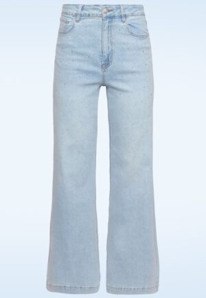 Fernanda Dazzle jeans in lichtblauw