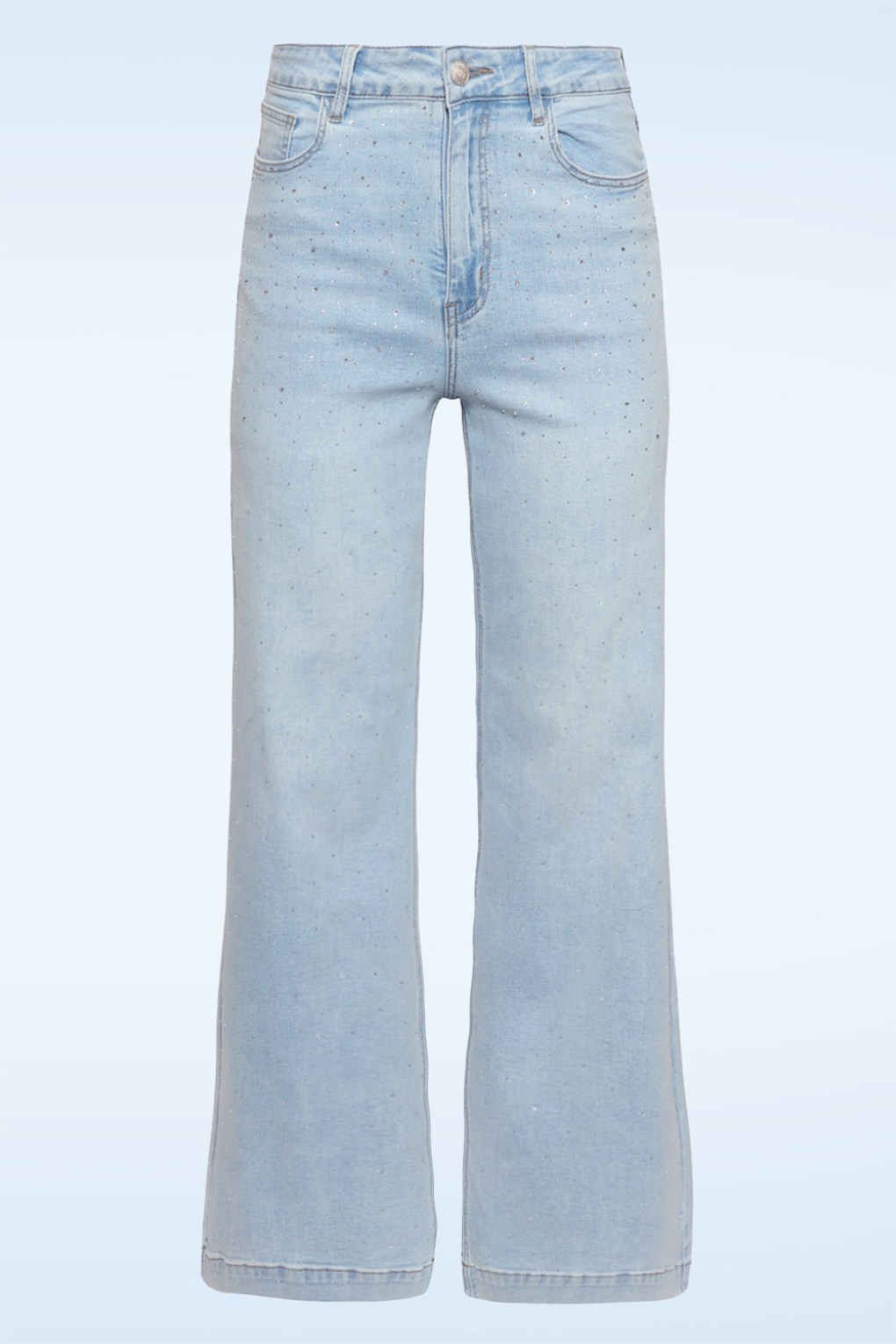 Fernanda Dazzle jeans in lichtblauw