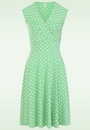 Shalala Tralala zomer jurk in love favourite groen