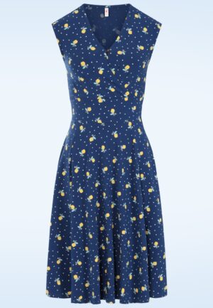 Shalala Tralala zomer jurk in love lemon rain