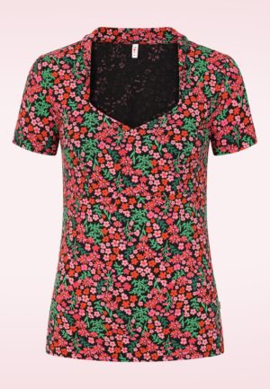 Pow Wow Vau top in Tropical Meadow