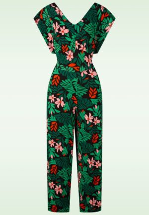 Wonder of Wisdom jumpsuit in Dreaming Under Palm Leaf