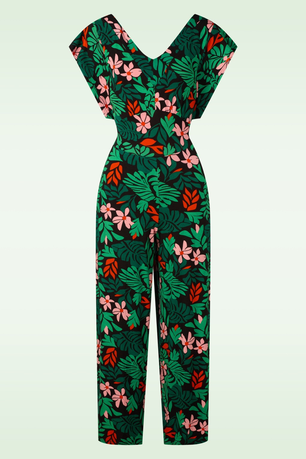 Wonder of Wisdom jumpsuit in Dreaming Under Palm Leaf