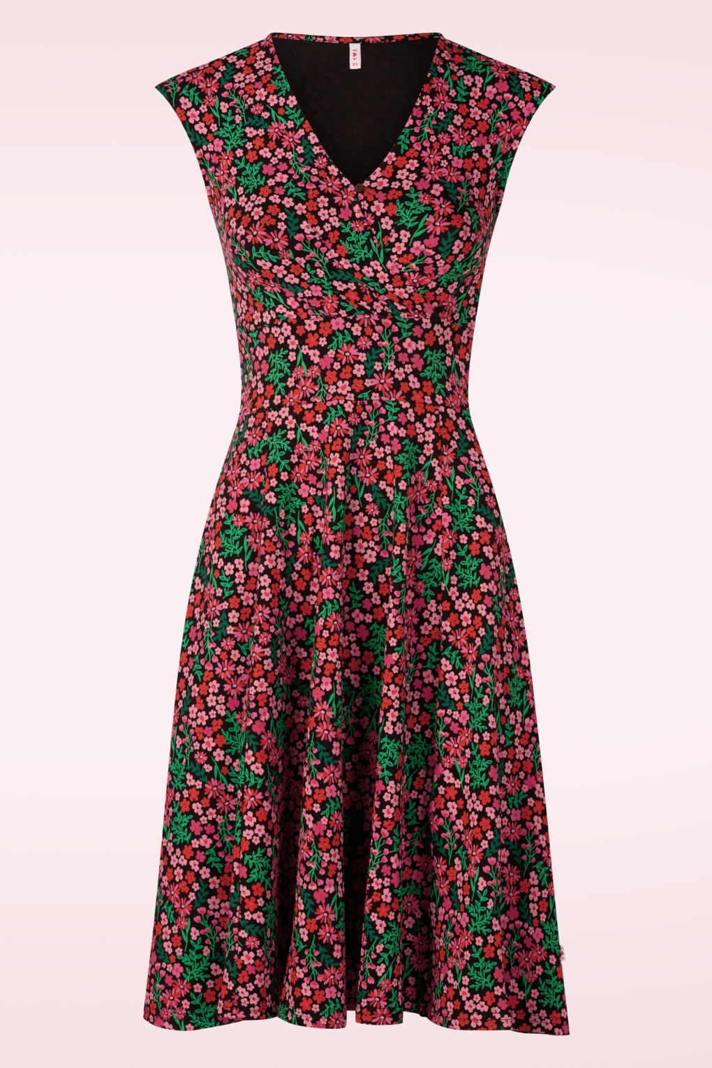 Shalala Tralala zomer jurk in Love Tropical Meadow