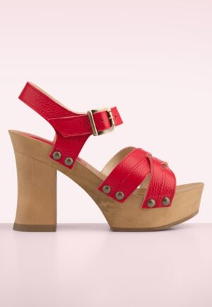 Freya klompjes in rood