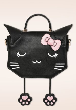 Meowgical Dreams handtas in zwart