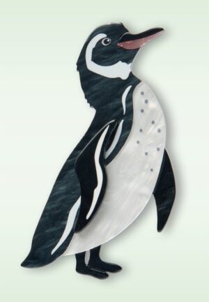 Galapagos Penguin broche