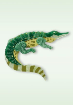 Siamese Crocodile broche
