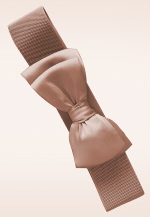 Bella Bow riem in taupe
