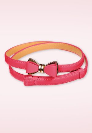 Ocean Avenue strikriem in flamingo roze