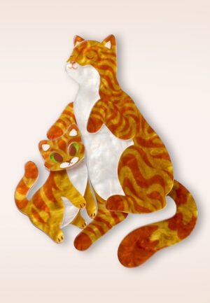 Purrfect Harmony broche set