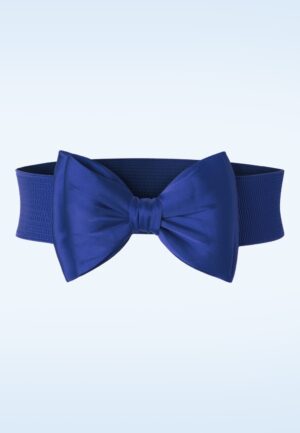 Bella Bow riem in koningsblauw