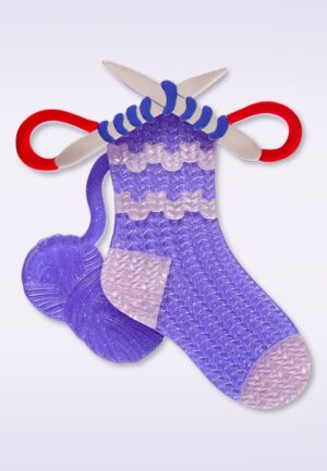 Sock it to Me broche