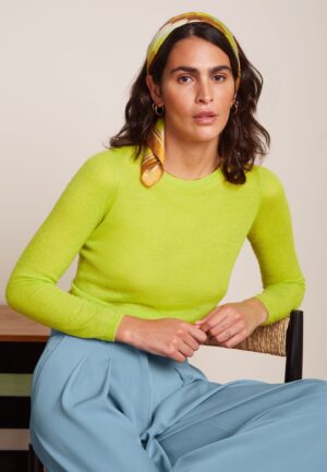 Peaches Satin sjaal in Inca goud