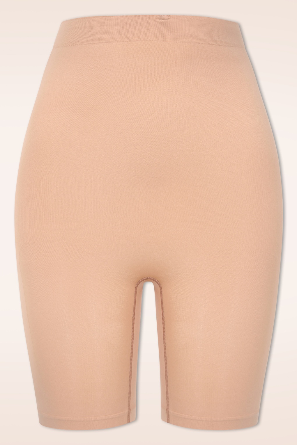 Topvintage exclusive ~ Grace Longline Shaper shorts in beige