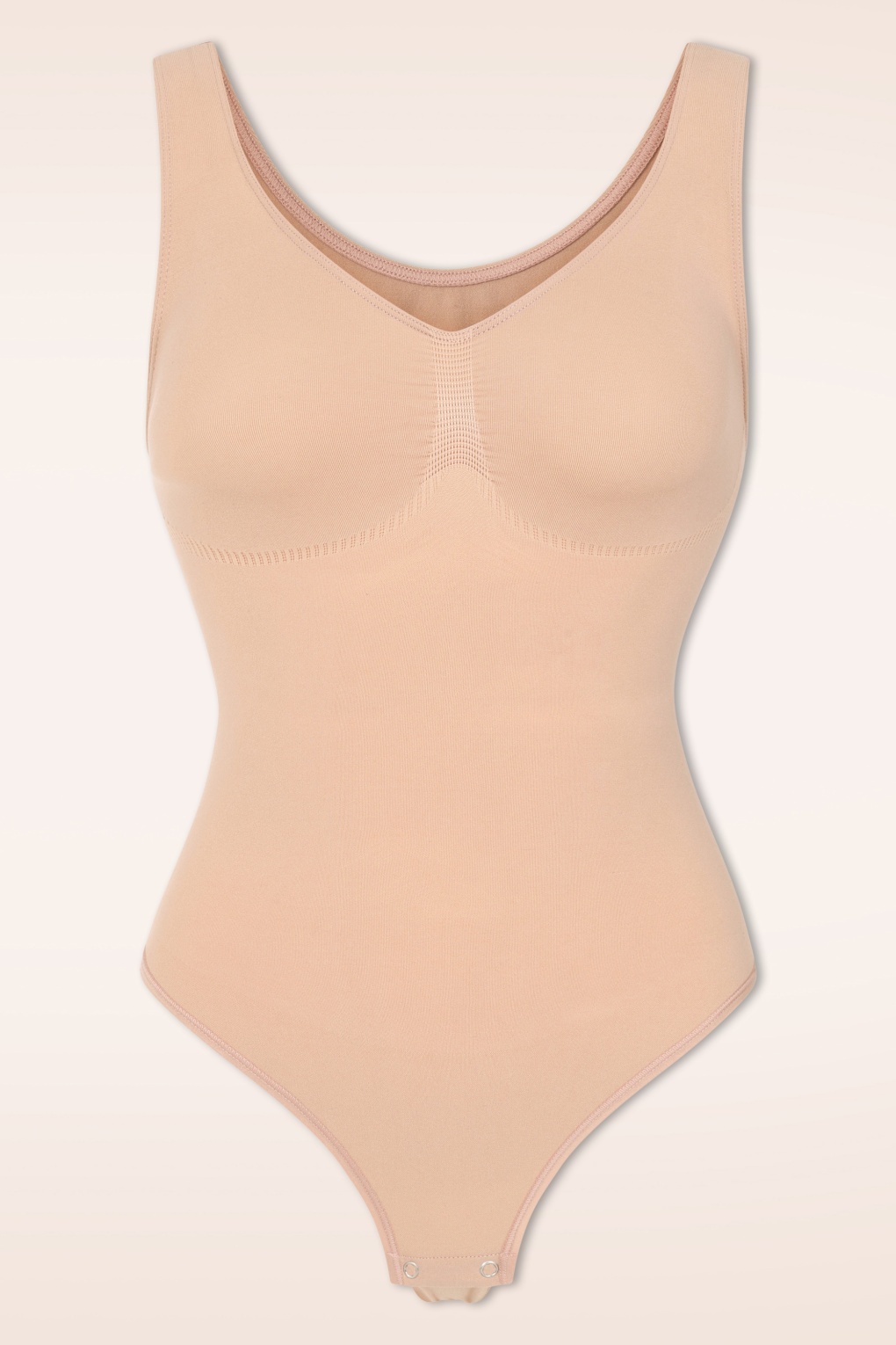 Topvintage exclusive ~ Hourglass Define Shaping string bodysuit in beige