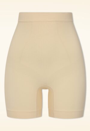 Topvintage exclusive ~ Lune Sculpt High-Waist Control shorts in boter