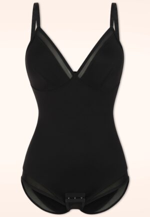 Topvintage exclusive ~ LuneLine bodysuit in zwart