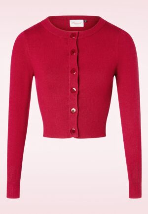 Dolly vest in bordeauxrood