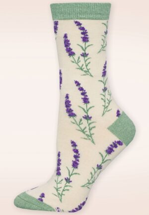 Lovely Lavender Bamboo sokken