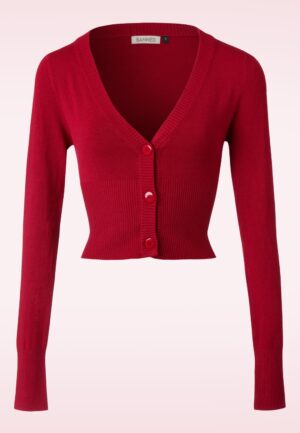 Let's Go Dancing vest in dieprood