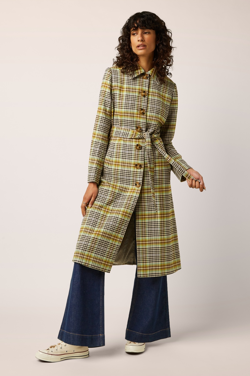 Arabella Kooks Check jas in multi