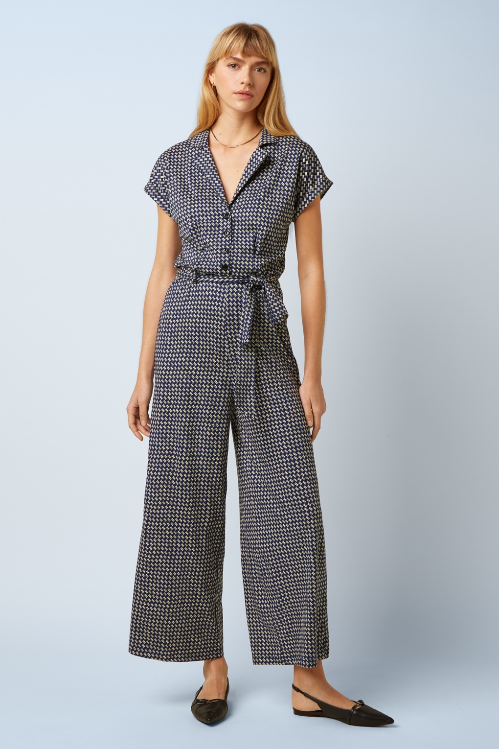 Darcy Blizzy jumpsuit in mazerine