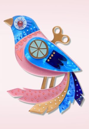 The Wind Up broche