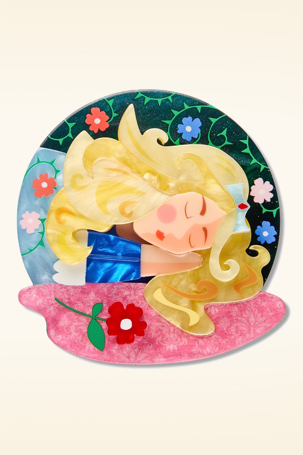 Beauty Sleep broche