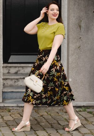 Laia La Rochelle rok in zwart