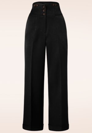 Girl Boss broek in zwart
