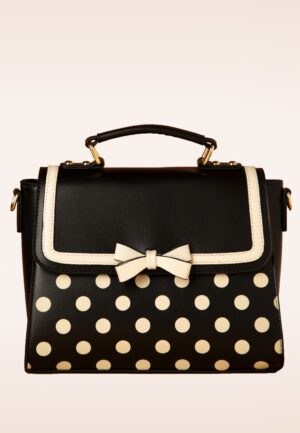 Retro Influencer handtas in zwart
